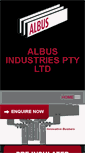 Mobile Screenshot of albusindustries.com